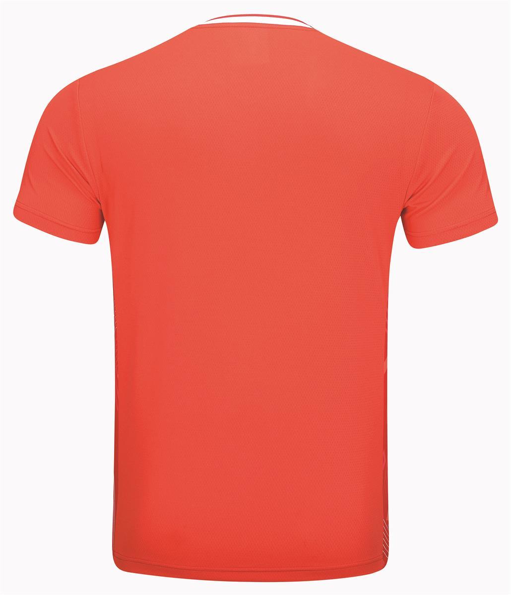 Herren Shirt Wettkampf-Uniform Suit "Basics" rot/schwarz - AATT039-2