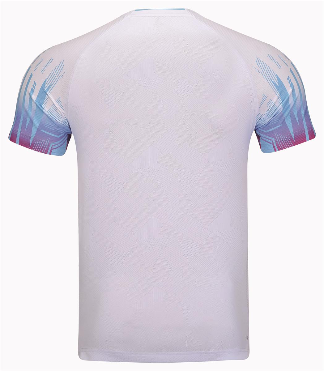 Herren Sportshirt "International Players" Glacier - weiß - AAYT579-1