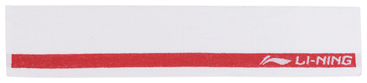Li-Ning Sporthandtuch rot / weiß - AMJT005-1