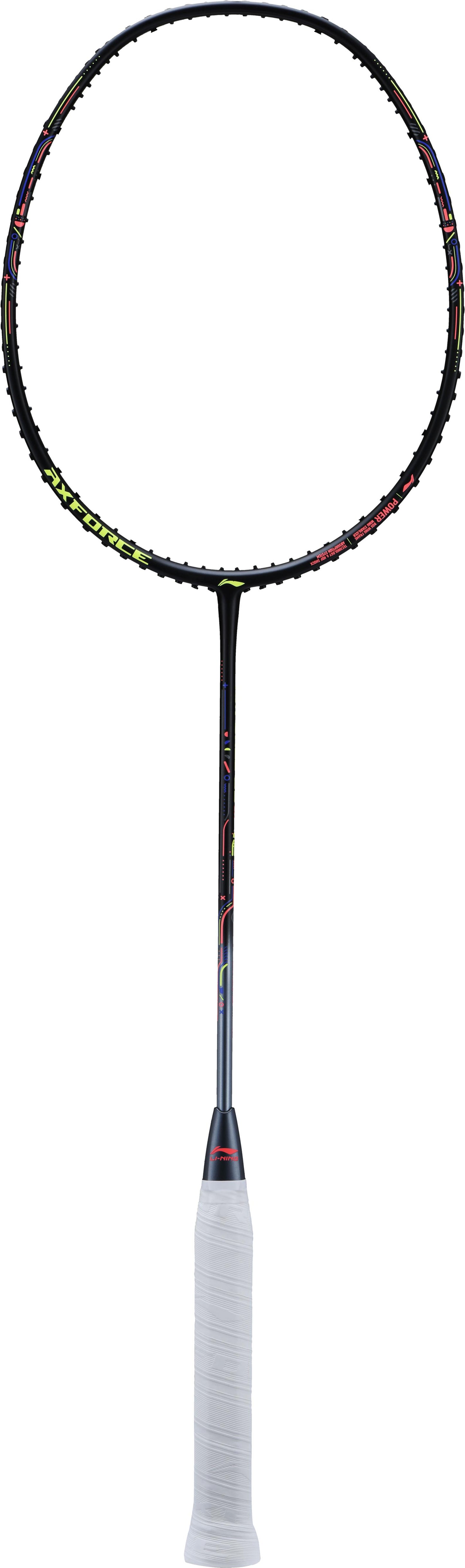 Badmintonracket AXFORCE 80 JR (5U) unstrung black - AYPS083-1/AYPT297-5