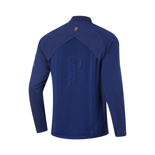 Unisex Training Jacket China team "Dragon" - blue - AYYU015-3