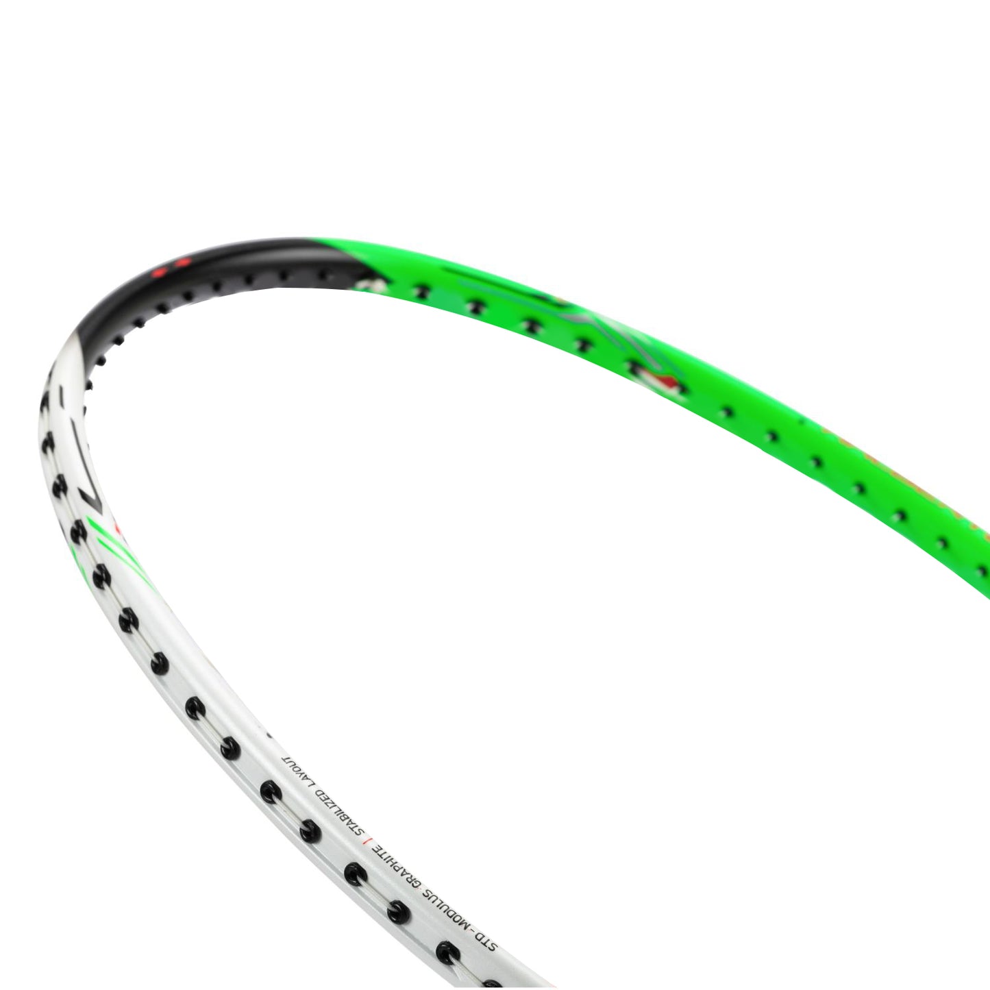 Badmintonschläger HalberTec 3000 (4U) weiß/grün - unbespannt - AYPV011-4