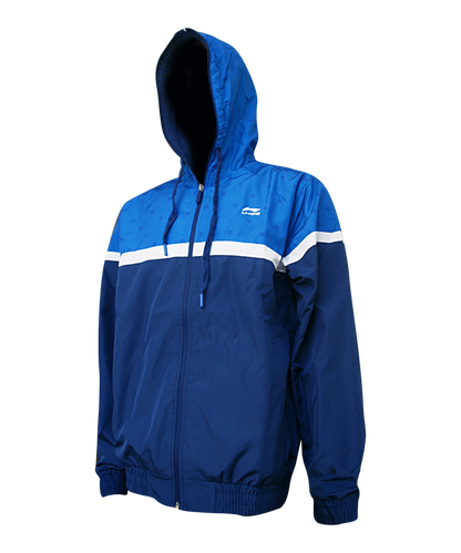 Li-Ning Unisex Kapuzenjacke blau - AYYG219-1