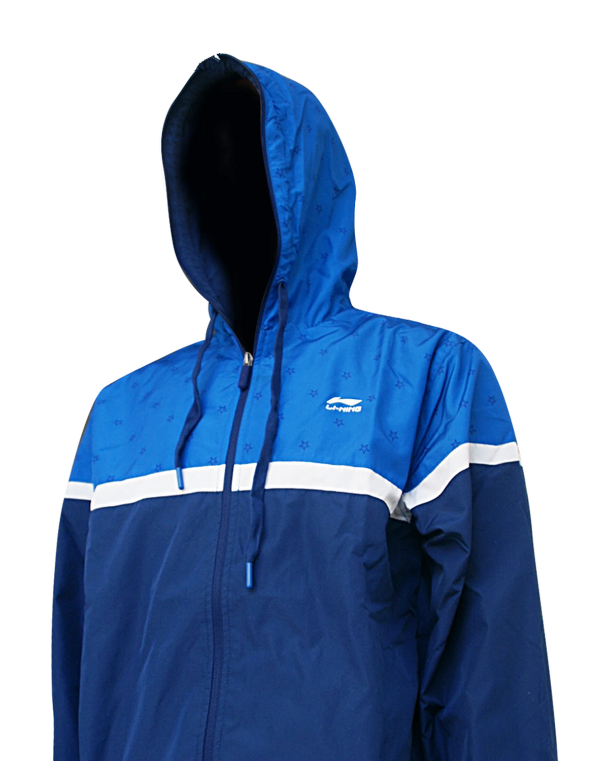 Li-Ning Unisex Kapuzenjacke blau - AYYG219-1