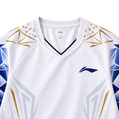 Unisex Wettkampfshirt "International Teams Whale" Fan-Edition - weiß - AAYV021-2