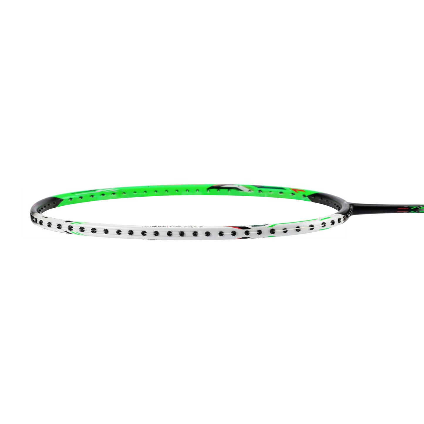 Badmintonschläger HalberTec 3000 (4U) weiß/grün - unbespannt  - AYPV011-4