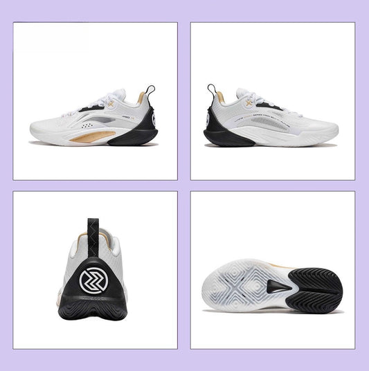 Men Basketballshoe "Speed X" Premium - white - ABAT085-5
