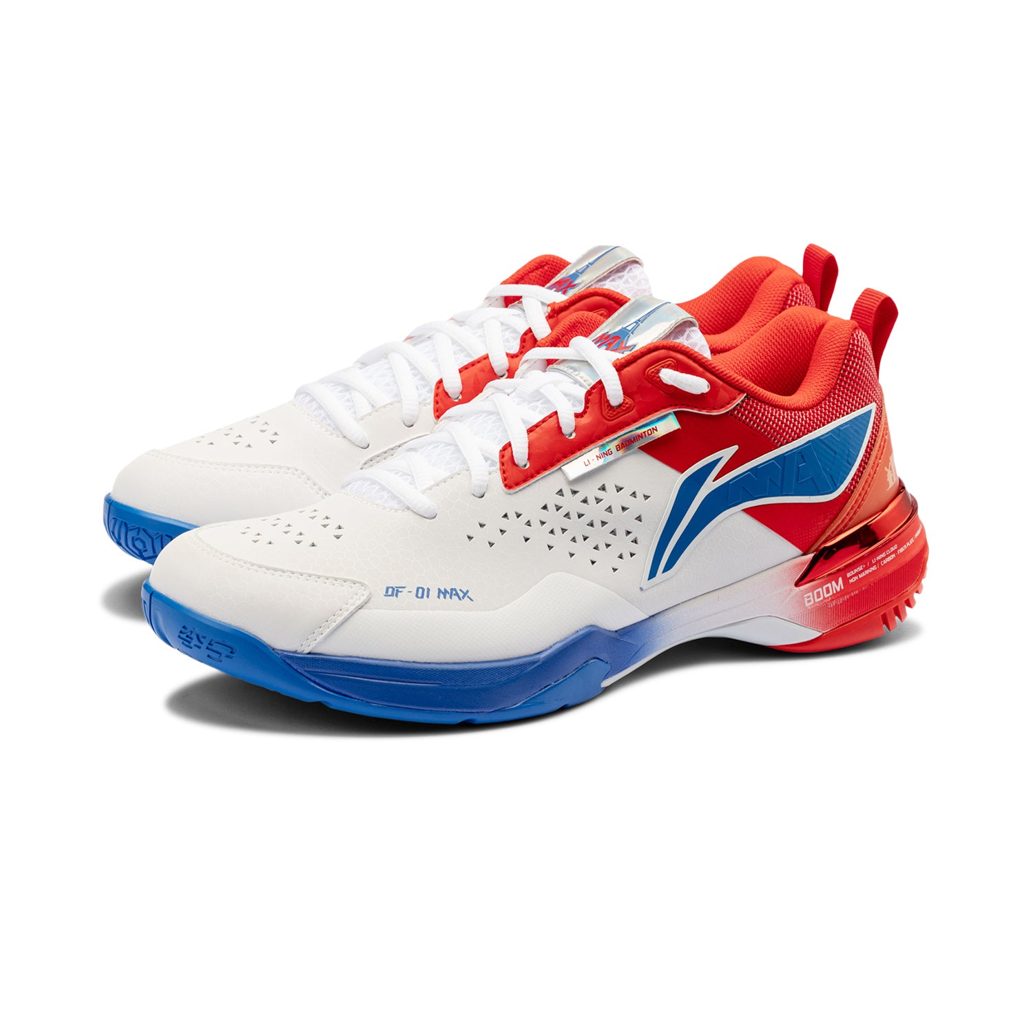Unisex Badmintonschuh "Blade Max City Edition" weiß-rot-blau - AYAU005-1