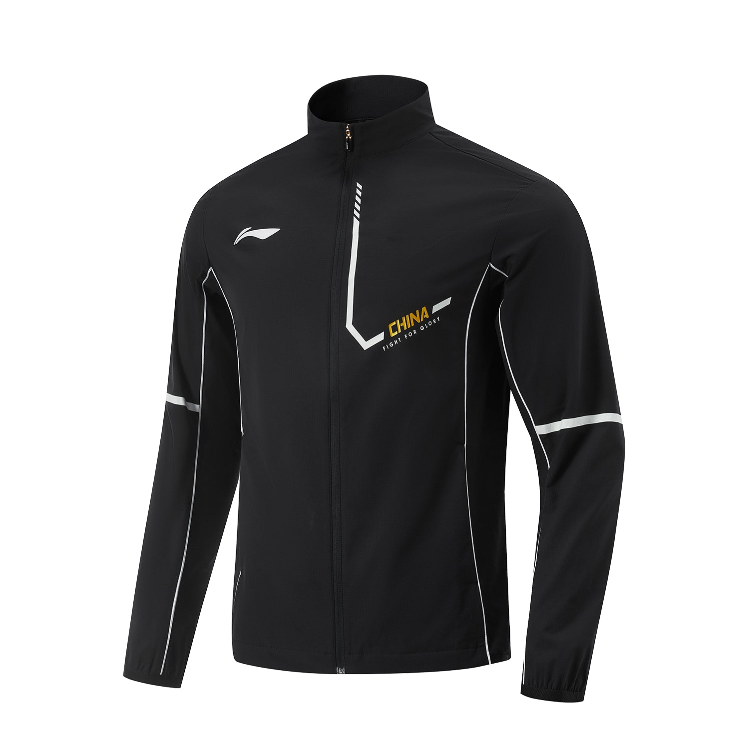 Herren China National Team Trainingsjacke 2025 schwarz - AYYV011-1