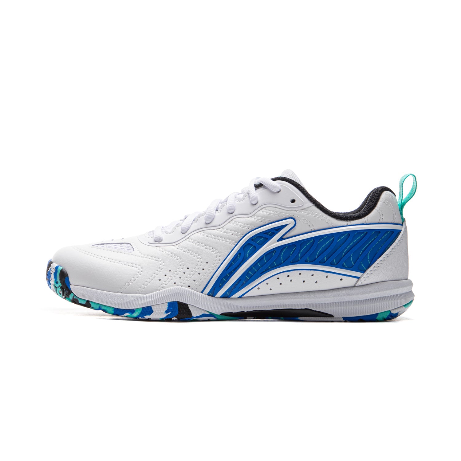 Tischtennis Schuh Hawk Eye 3.0  - weiß/blau - APPV003-3