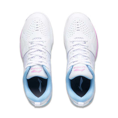 Tischtennis Schuh Hawk Eye 2.0 Pro - weiß/rosa/blau - APPU023-7
