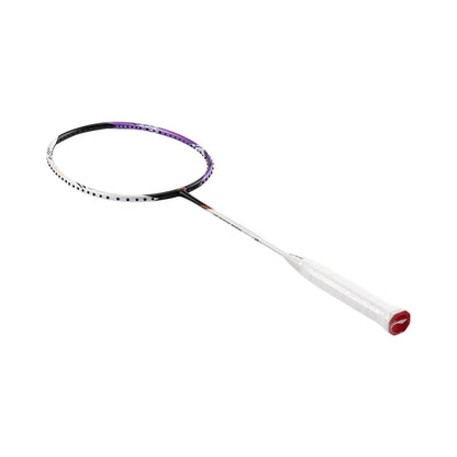 Badmintonschläger HalberTec 1000 (5U) schwarz/lila - bespannt  - AYPV021-50