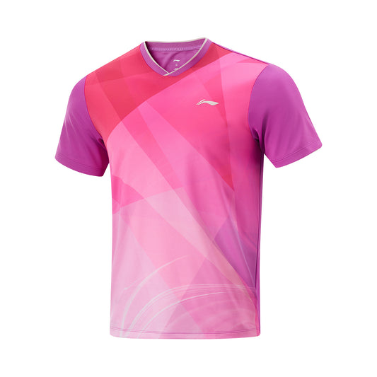 Tabletennis Unisex Dragon Flow Competition T-shirt 2025 pink  AAYV071-2