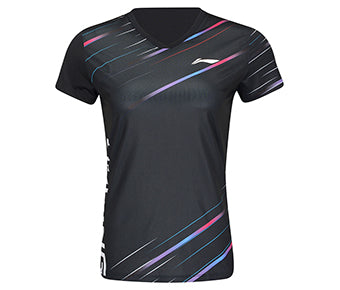 Damen Team-Sportshirt "Dynamic" schwarz - AAYV050-1