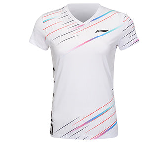 Damen Team-Sportshirt "Dynamic" weiß - AAYV050-2