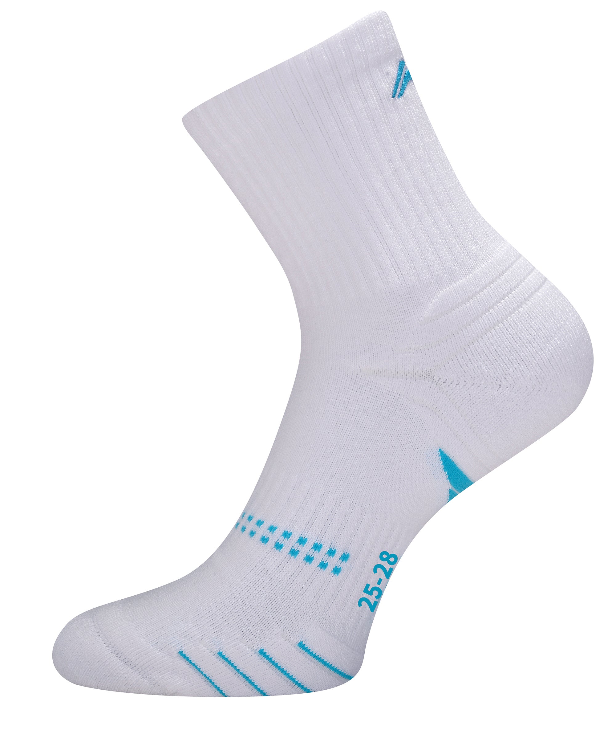 Herren Sportsocke "Nexo'' weiß/hellblau - AWSV161-3