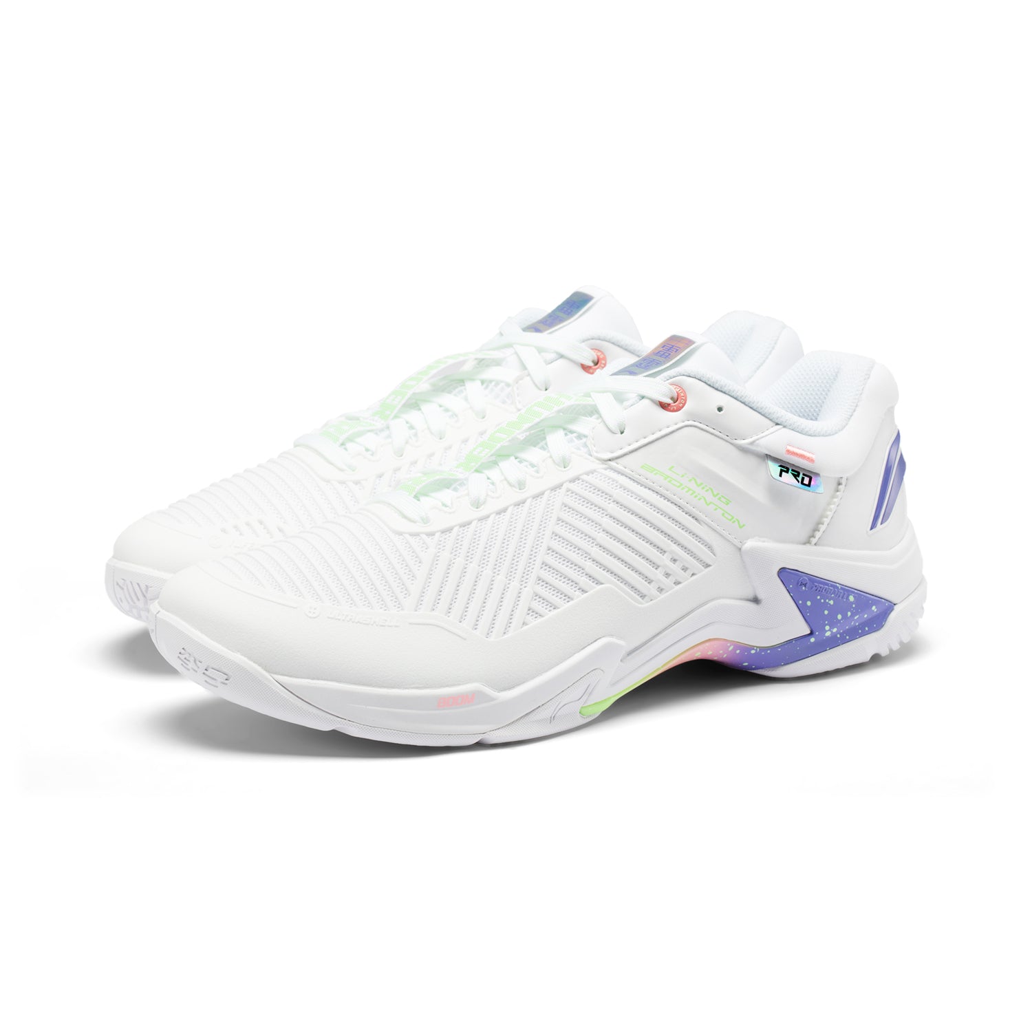 Unisex Badmintonschuh Donner Pro weiß - AYAT009-1
