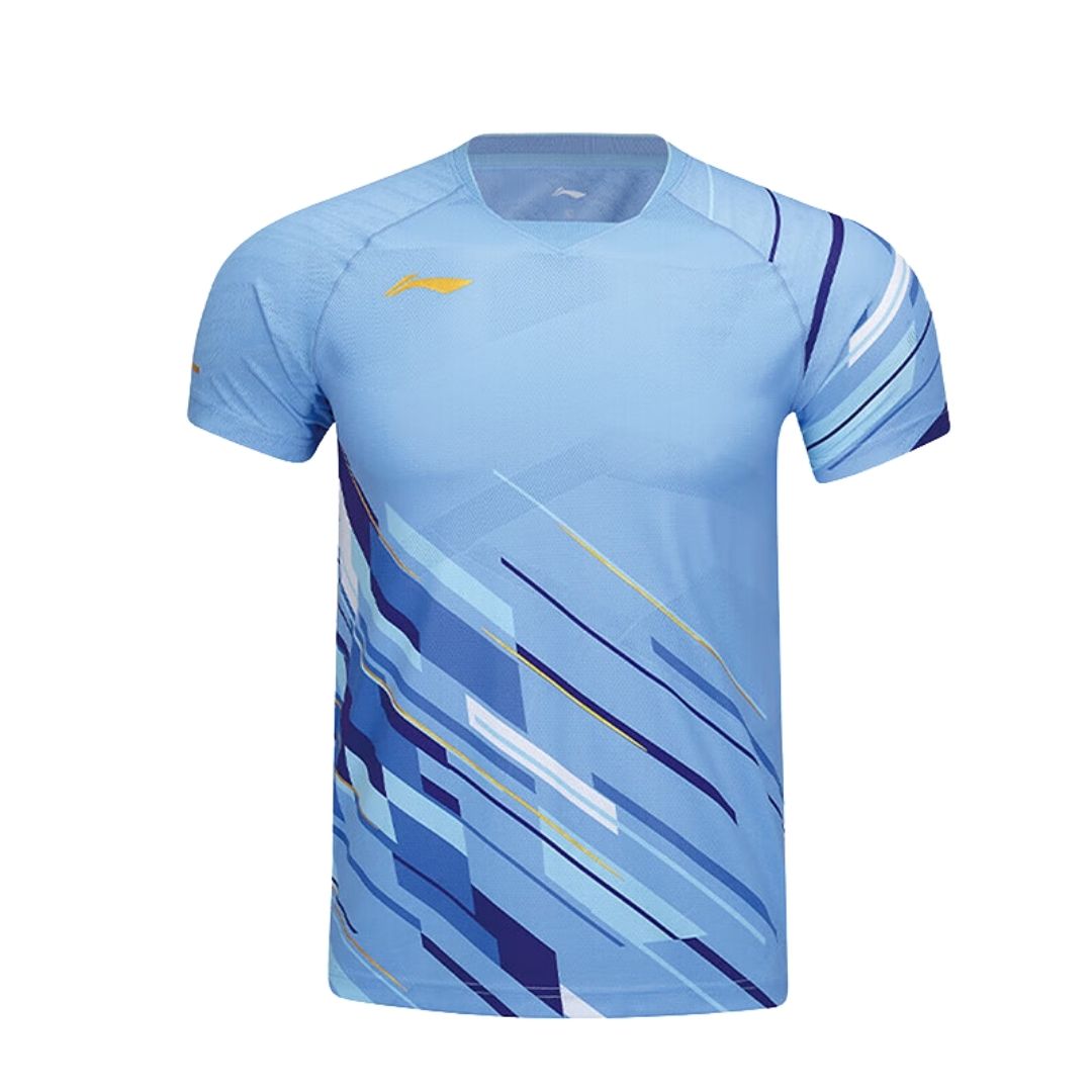 Herren Wettkampfshirt "International Teams Power" - hellblau - AAYU223-3