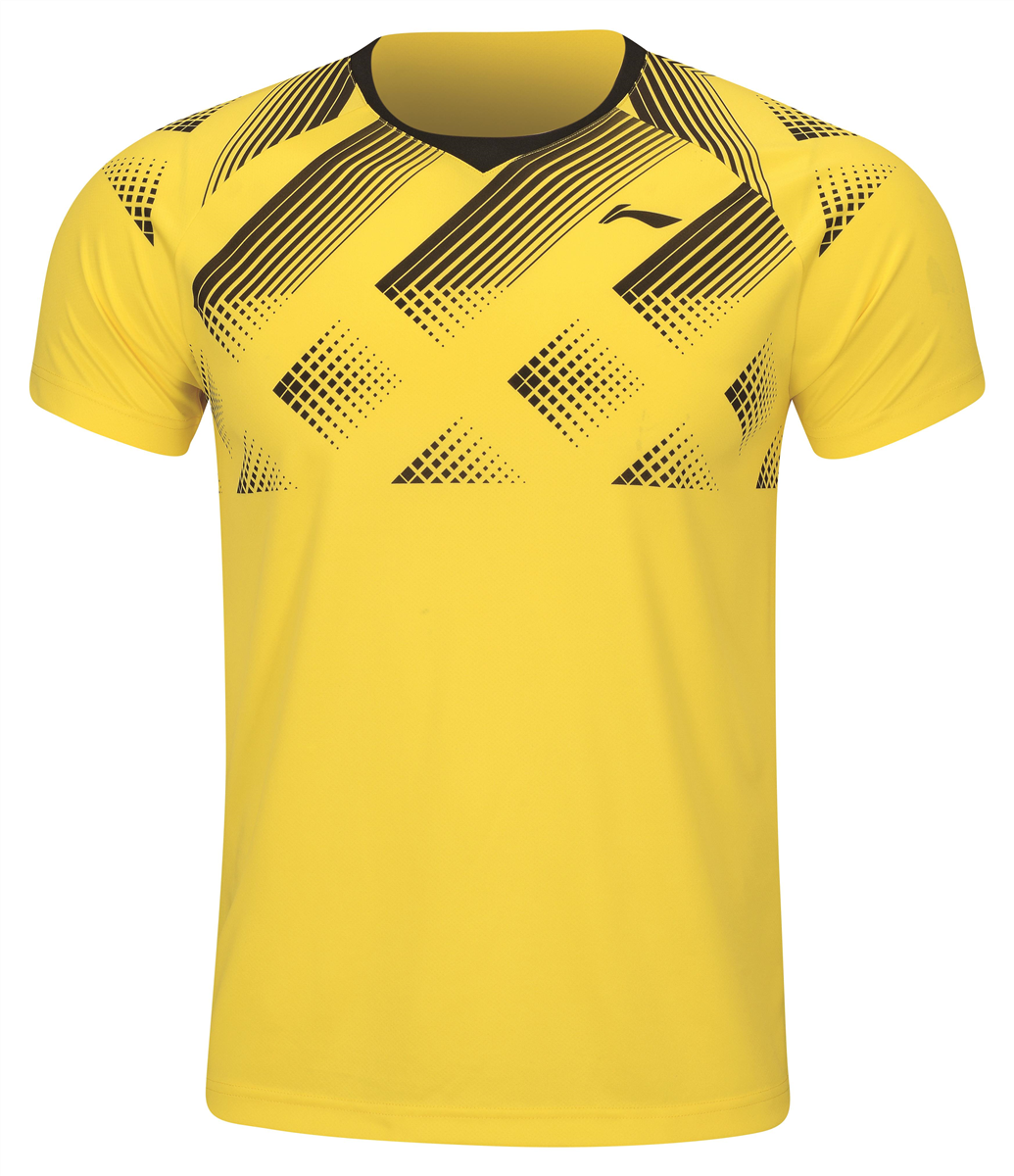 Unisex T-shirt Uniform Suit gelb/schwarz - AATS093-3
