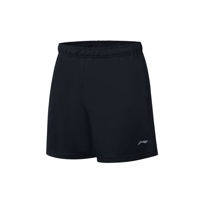 Tischtennis Unisex Wettkampf-Dress "Base" (Set aus Shirt und Shorts) jeansblau + schwarz - AATT003-3