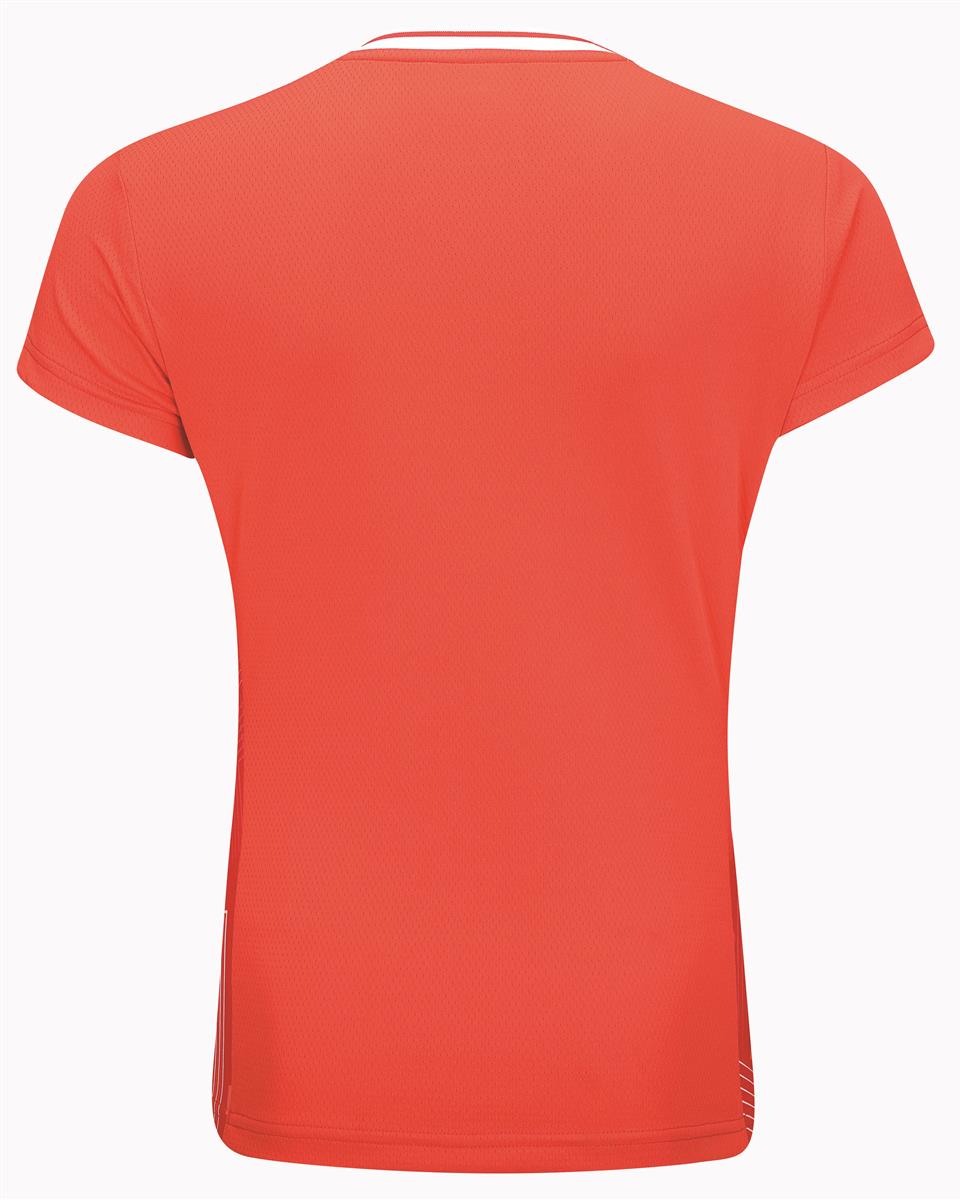 Damen Shirt Wettkampf-Uniform Suit "Basics" rot/schwarz - AATT040-2