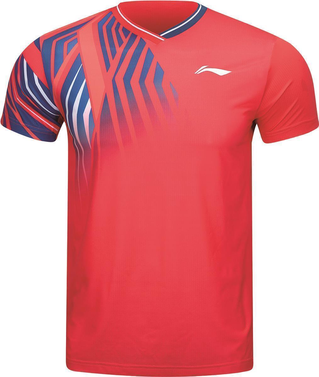 Herren Team Sportshirt "Jungle" rot - AAYT025-3