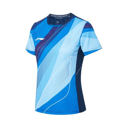 Tischtennis Damen China National-Team Wettkampftrikot "Champion" - hellblau - AAYT028-2
