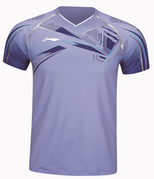 Herren Sportshirt "International Players" Glacier - lila - AAYT579-7