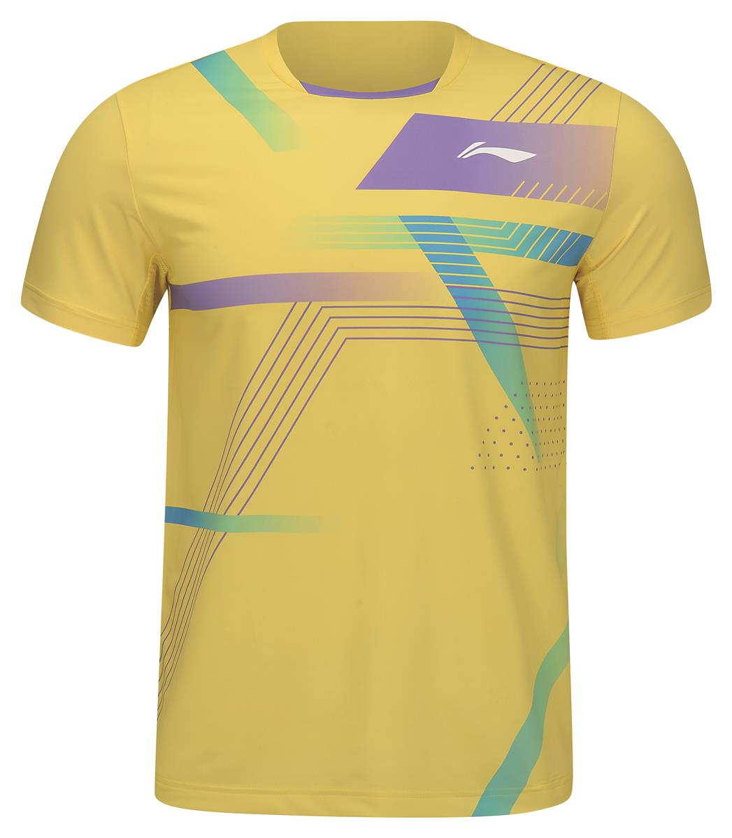 Herren Wettkampfshirt   gelb - AAYU137-4
