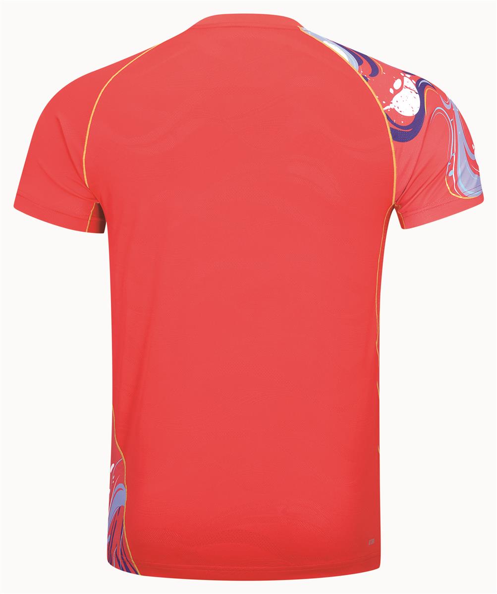 Herren Sportshirt  Team" Koi - rot - AAYU229-3