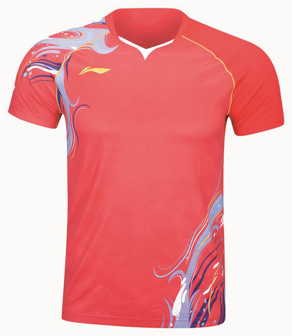 Herren Sportshirt  Team" Koi - rot - AAYU229-3
