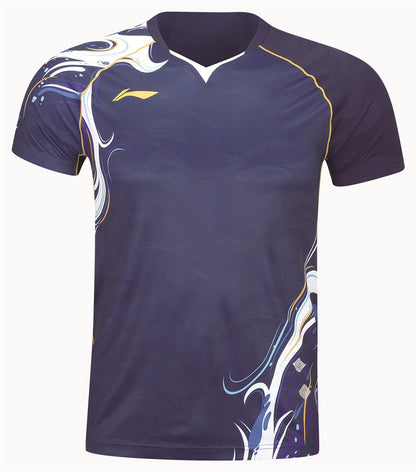 Herren Sportshirt Team" Koi - blau - AAYU229-4