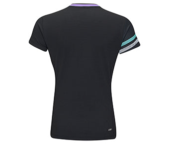 Damen Wettkampfshirt "National Teams"  schwarz - AAYV046-1