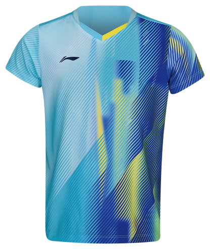 Tabletennis National-Team 2026 Competitionshirt - turquoise - AAYW092-2