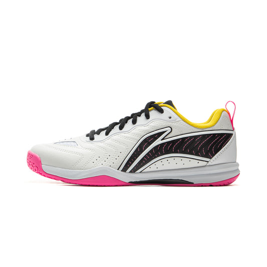 Tabletennis Shoe Hawk Eye 3.0  - white/yellow/pink - APPV003-2