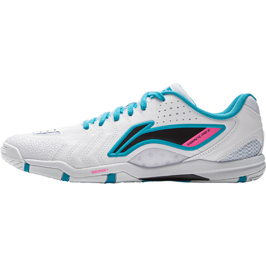 Tabletennis Shoe Hawk Eye 3.0 Pro - white/lightblue - APPV005-2