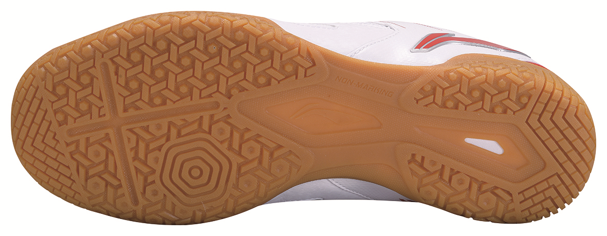 Herren Tischtennisschuh Hawk Eye - weiß/rot - APTP003-2