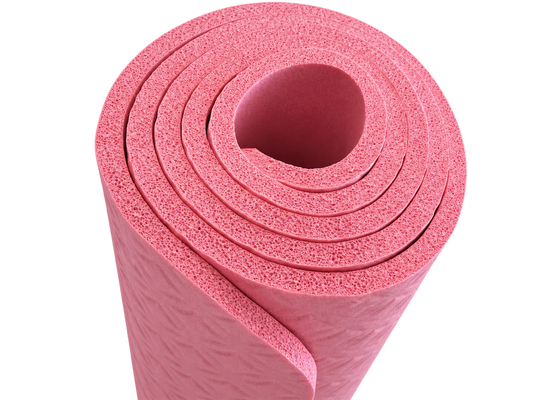 Yoga- und Gymnastikmatte pink 185*80*1cm AQDE028-2