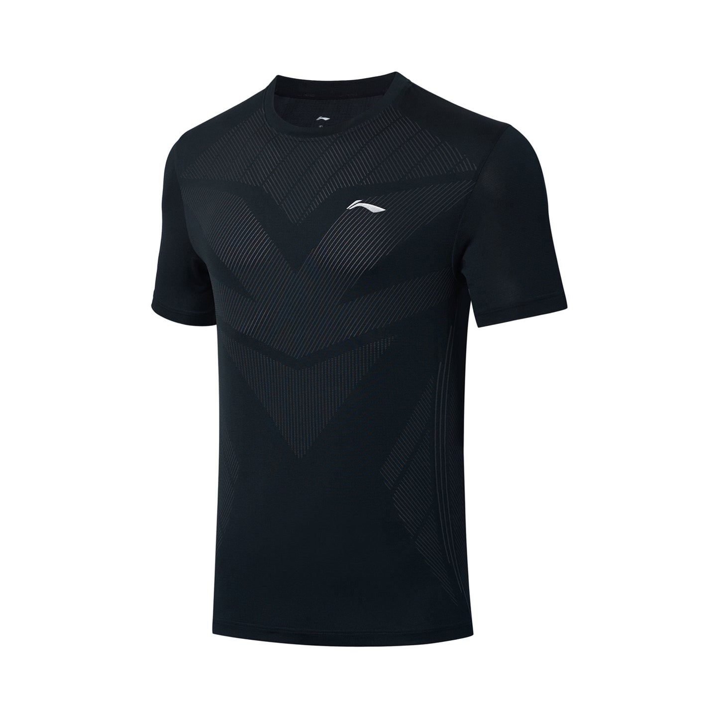 Unisex Table Tennis Shirt "Guard" Black - ATST033-1