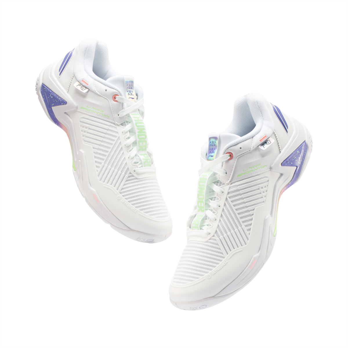 Unisex Badmintonschuh Donner Pro weiß - AYAT009-1