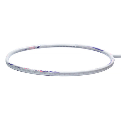 Badmintonschläger BladeX 600 (4U) White - Lilac - unbespannt  - AYPV015-4