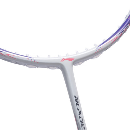 Badmintonschläger BladeX 600 (4U) White - Lilac - unbespannt  - AYPV015-4
