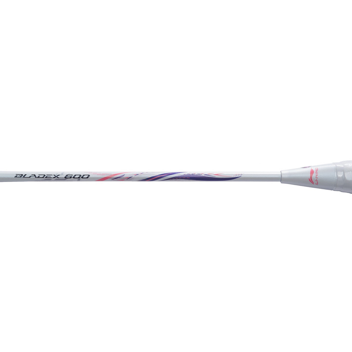 Badmintonschläger BladeX 600 (4U) White - Lilac - unbespannt  - AYPV015-4