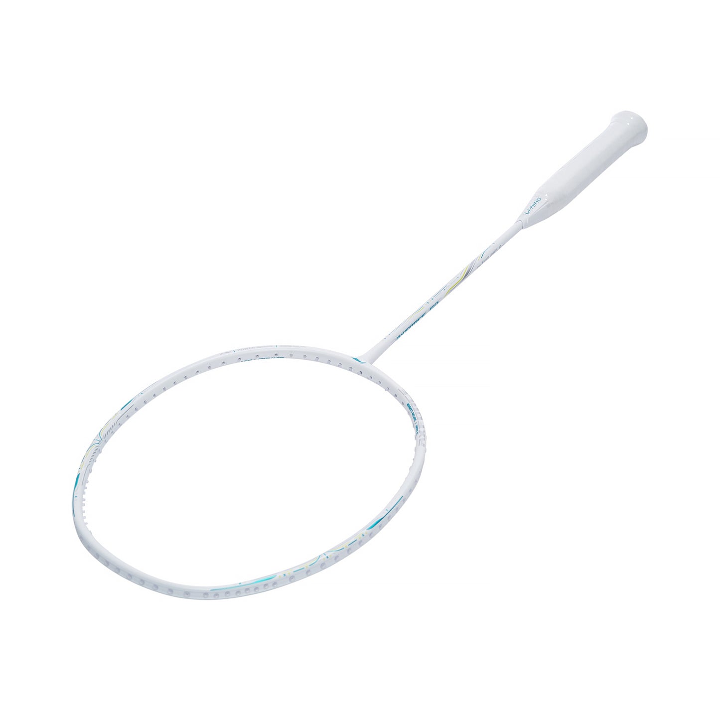 Badmintonracket AXFORCE 60 (4U) White - unstrung - AYPT053-1