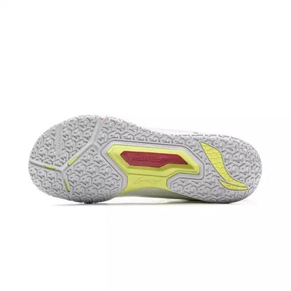 Badmintonschuh "Saga III Light" weiß/rot/gelb -AYTV003-3