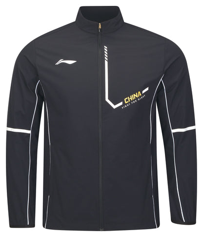 Herren National Team Trainingsjacke  schwarz - AYYV011-1