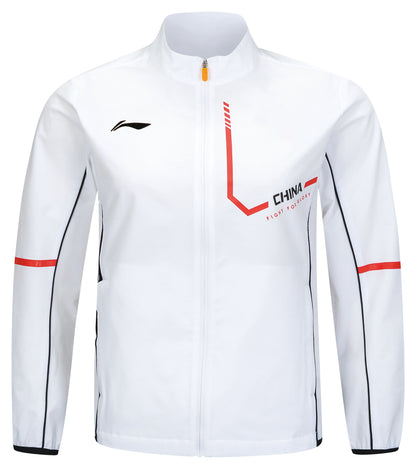 Herren National Team Trainingsjacke  weiß - AYYV011-3