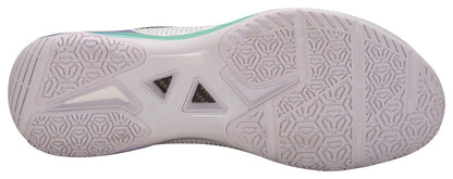 Unisex Badmintonschuh Donner 2 - weiß/lila - AYZU015-1